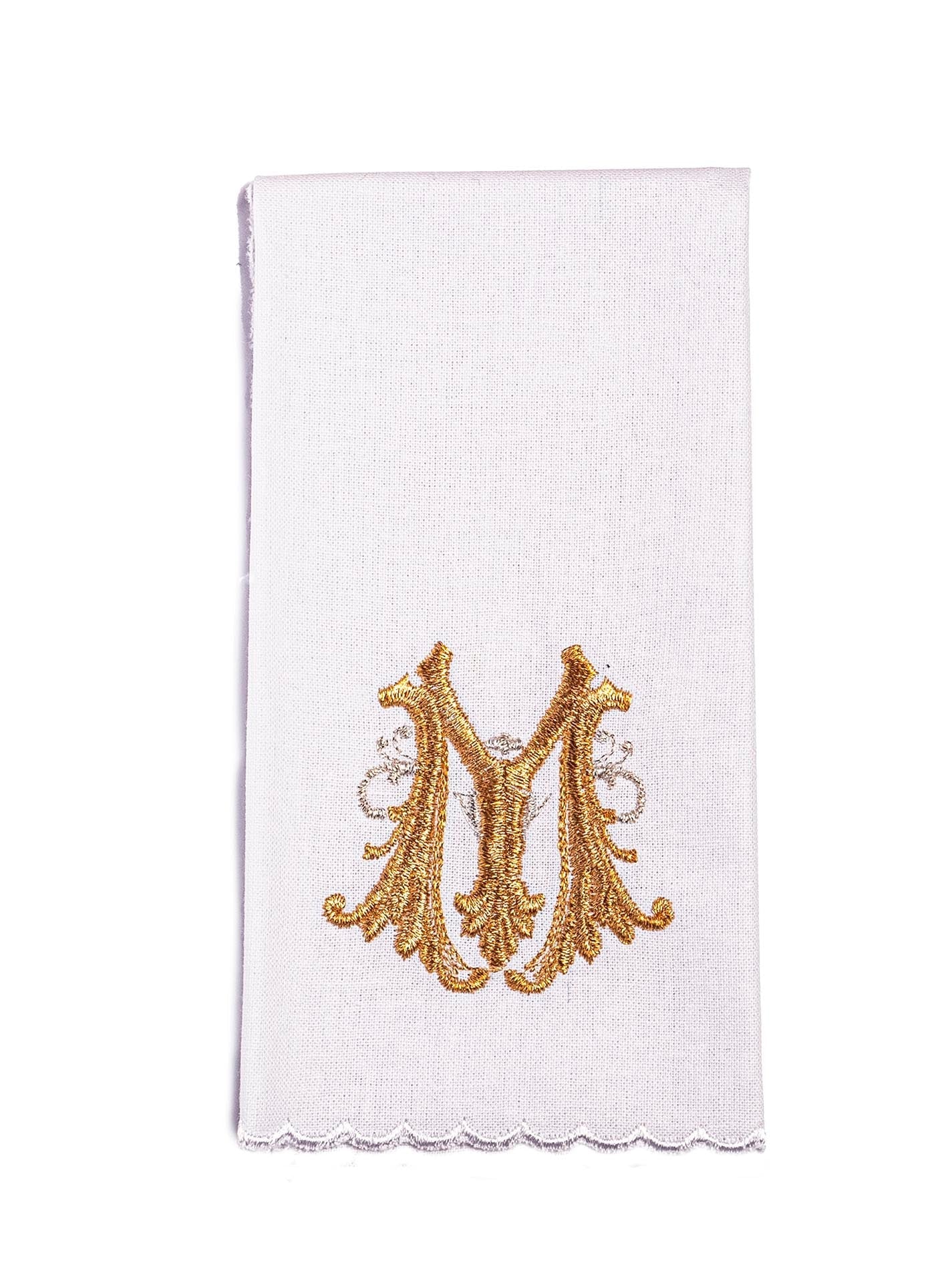 Embroidered Chalice Linens